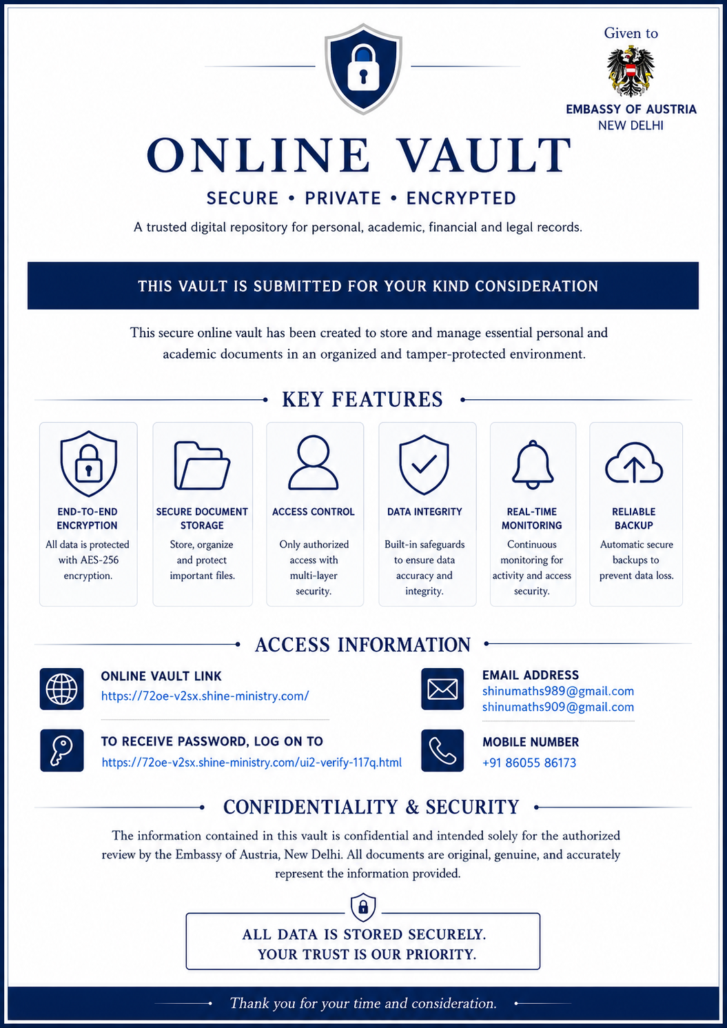 Online Vault